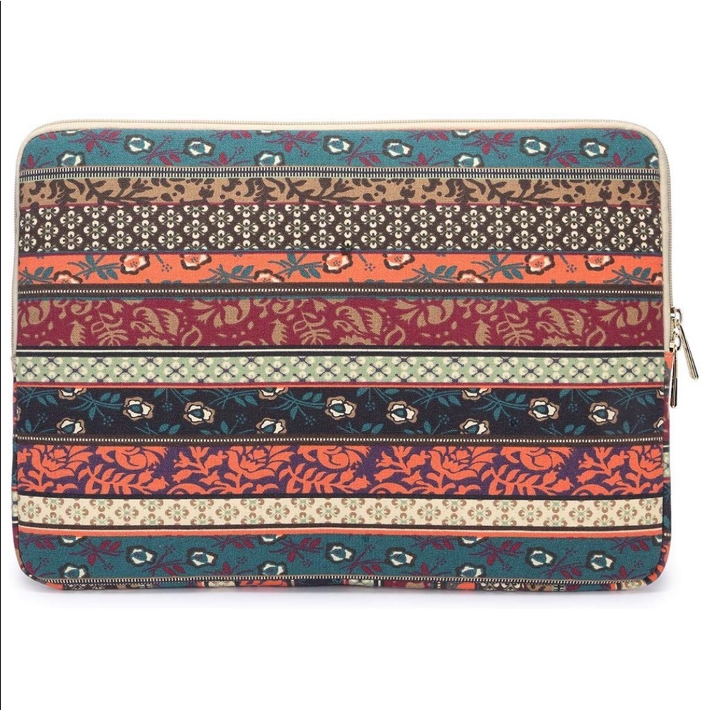 SOLD - Neoprene Bohemian Pattern Laptop Case - Picture 1 of 8